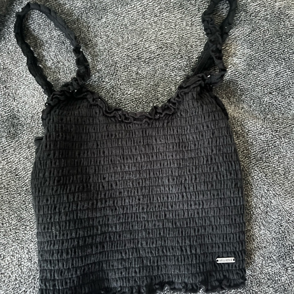 Hollister black tanktop